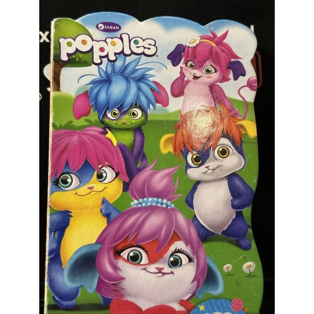 Popples, Welcome to Popplopolis! 2016 By Bendon‎ Publishing VERY RARE BOARD BOOK
